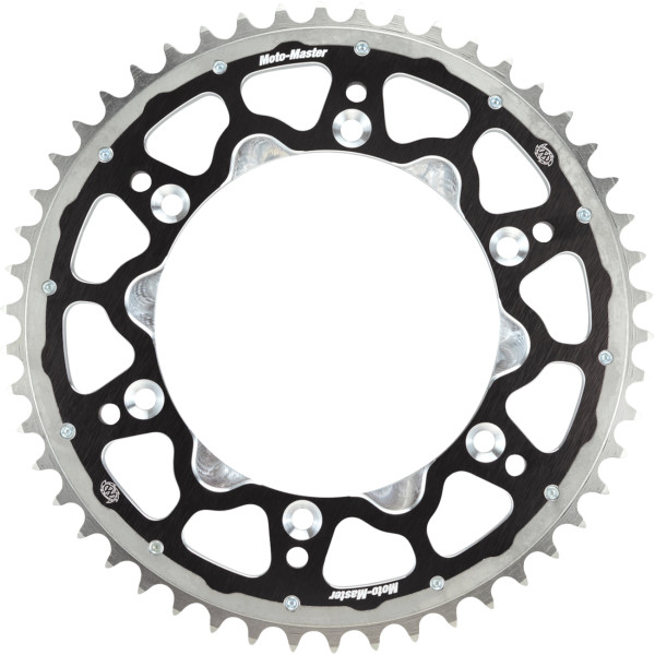 FUSION SERIES DUAL RING SPROCKET (BLACK, 520-52T) KAW,SUZ