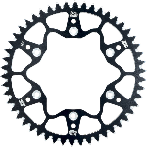 7075 SERIES ALU SPROCKET (BLACK, 520-50T) HUSABERG,