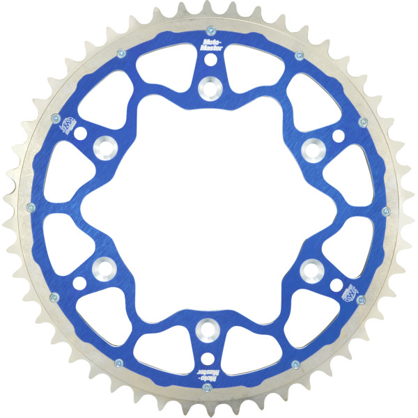 FUSION SERIES DUAL RING SPROCKET (BLUE, 428-50T) KTM