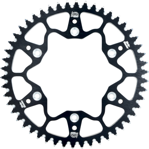 7075 SERIES ALU SPROCKET (BLACK, 420-48T) KAWASAKI, SUZUKI