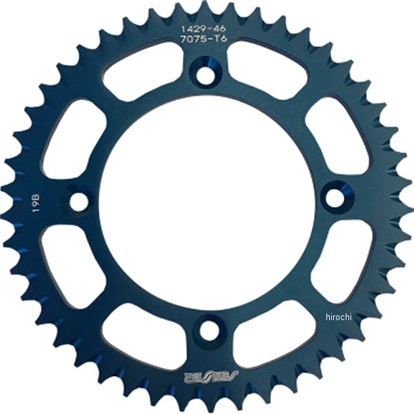 SPROCKET REAR YZ65 46T BL