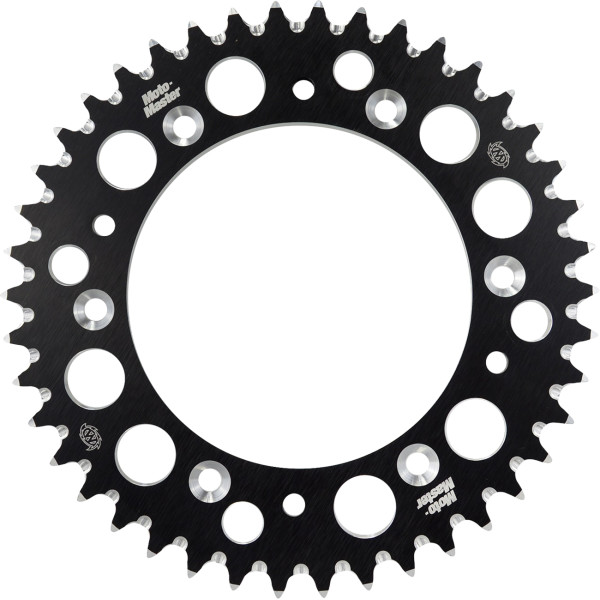 7075 SERIES ALU SPROCKET (BLACK, 420-35T) COBRA