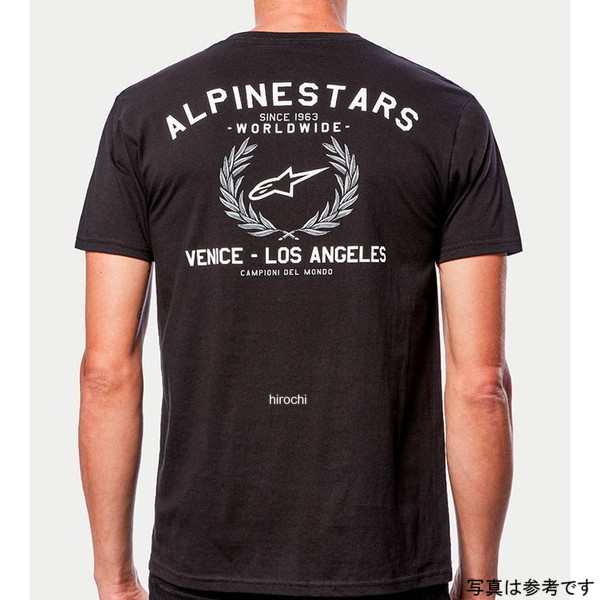 アルパインスターズ Tシャツ リース 黒 Sサイズ