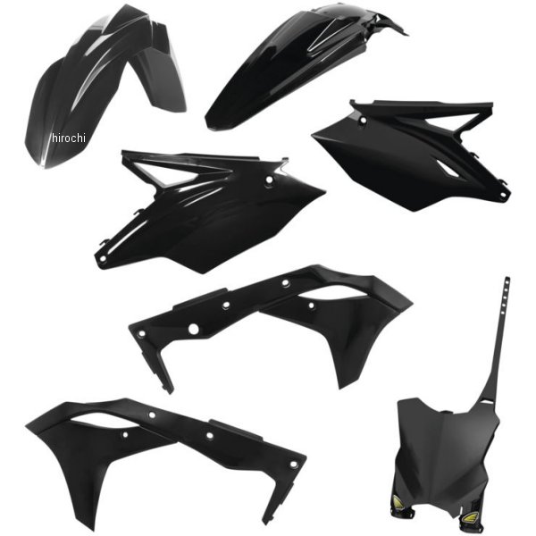 5ピース レプリカ外装キット 19年-20年 KX250 黒