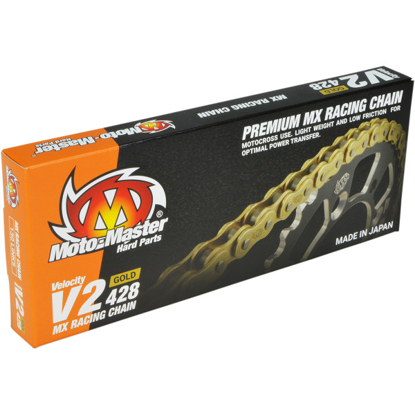 MX CHAIN V2-428G, 130 LINKS, GOLD
