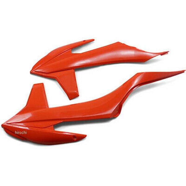 ラジエーターシュラウド 19年-21年 KTM 125SX オレンジ