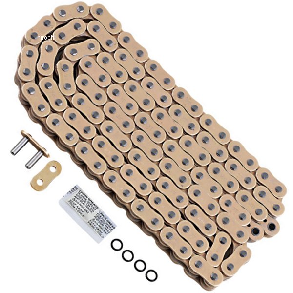 チェーン G520RX3シリーズ 120リンク リベットリンク ゴールド