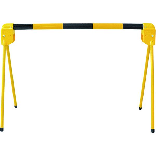 113-8641 プラバー(簡易バリケード) 黄/黒 プラバーTR(小) 高さ0.7×幅1m ABS樹脂