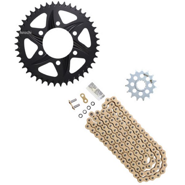 チェーン、スプロケット キット 520SX3 15T/43T 07年-21年 ZX-6R