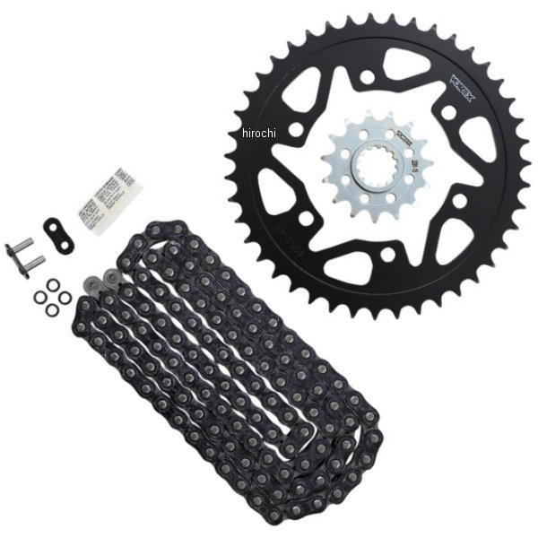 チェーン、スプロケット キット 520RX3 15T/43T 18年-21年 MT-10