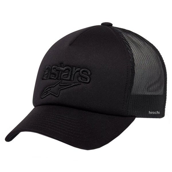 アルパインスターズ バイアブル トラッカー ハット 黒 ワンサイズ