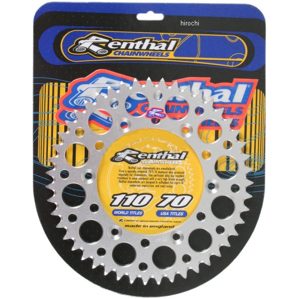 リア スプロケット 520 80年以降 RM-Z、DR-Z アルミ シルバー