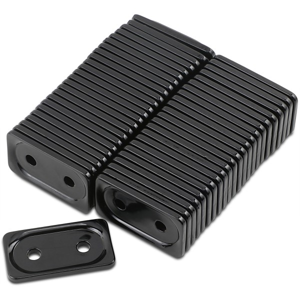 グランド ディガー サポートプレート 2ホール 48個入り 黒