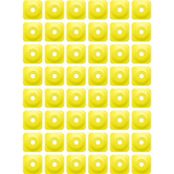 Grand Digger サポート プレート 5/16インチ 48個入り ハイビズ