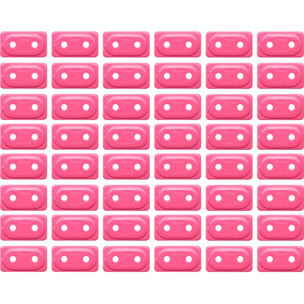 Grand Digger サポート プレート 5/16インチ 48個入り ピンク