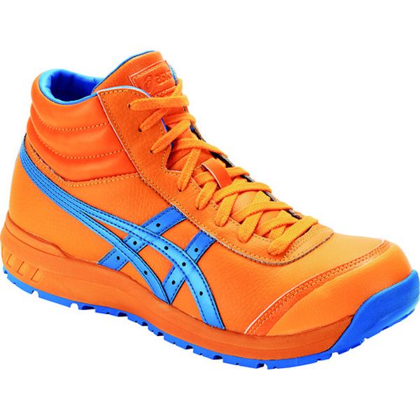 ウィンジョブCP701 ショッキングオレンジXエレクトリックブルー 25.0cm