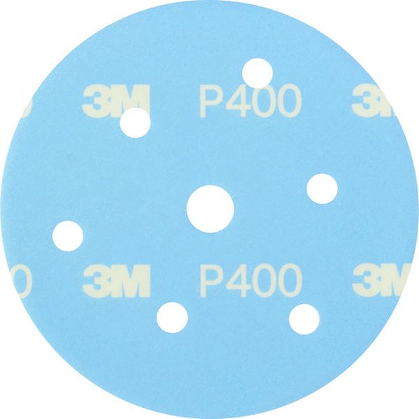 ASOFTDISCA400R  足付けソフトディスク 穴あき 125mm径 ＃400 50枚入り