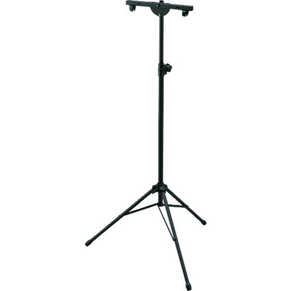 工事管理垂れ幕用スタンド 全高1270～1885mm ワンタッチ着脱式