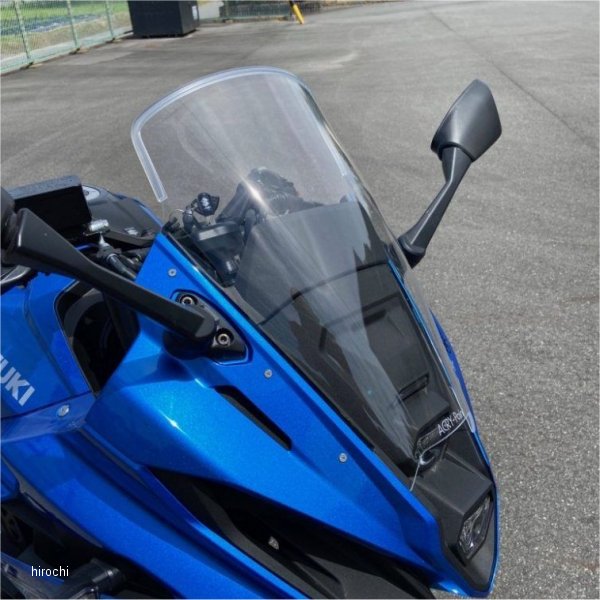 スクリーン 4cmアップ 24年 GSX-8R クリア