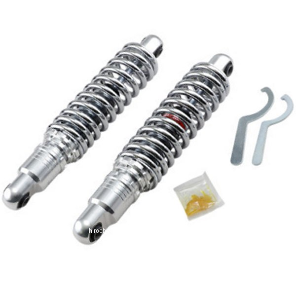 ショック 91年-17年 FXD 13インチ(330mm) 硬め 調整可能 クローム