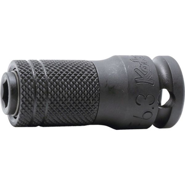 13142F6.3  9.5mm差込 インパクトビットホルダー(スライドチャック)