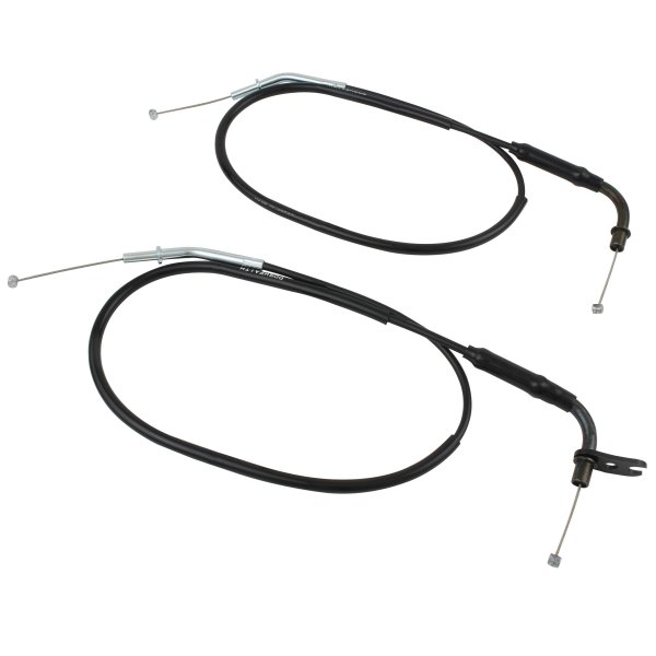 ポッシュ POSH ショートアクセルケーブルセット 5cmショート 18年-23年 Z900RS 黒