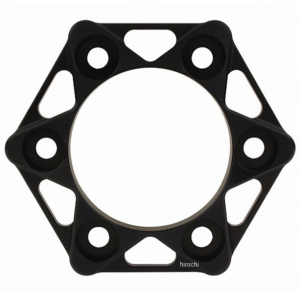 ポッシュ POSH リアスプロケットスペーサー Z900RS、Z900RS CAFÉ 黒