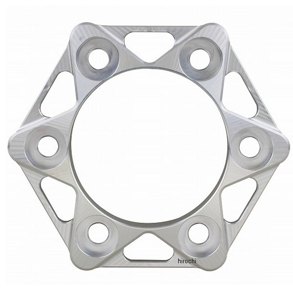 ポッシュ POSH リアスプロケットスペーサー Z900RS、Z900RS CAFÉ シルバー(アルマイト未処理)