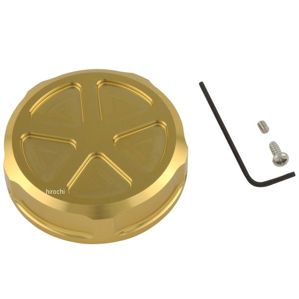 ポッシュ POSH アルミマシンドラジエターキャップ 18年-20年 Z900RS/CAFE シャンパンゴールド