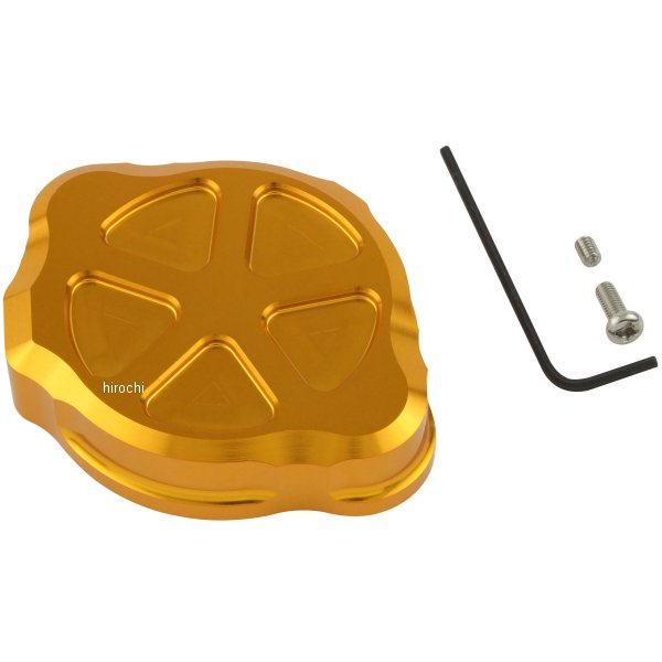 ポッシュ POSH アルミマシンドラジエターキャップ 21年-23年 Z900RS/CAFE ゴールド