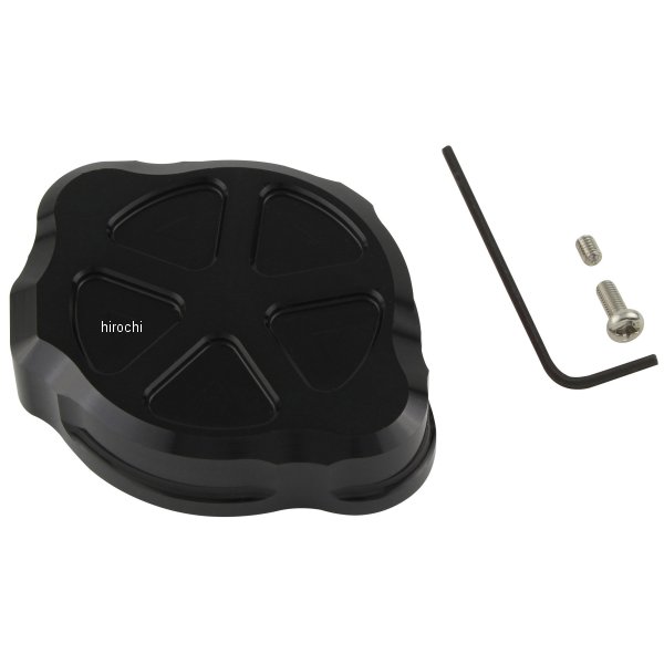 ポッシュ POSH アルミマシンドラジエターキャップ 21年-23年 Z900RS/CAFE 黒