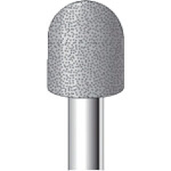 電着ダイヤモンドバー 円筒先丸＃120 刃径13×軸径6×60L