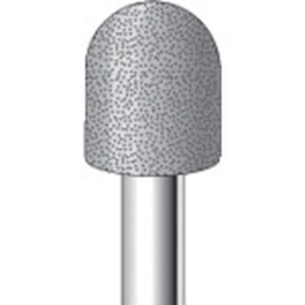 CBN電着バー 円筒先丸＃120 刃径13×刃長15×軸径6×60L