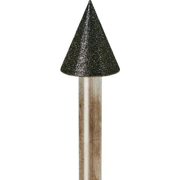 電着ダイヤモンドバー テーパー＃120 刃径15×軸径6×50L