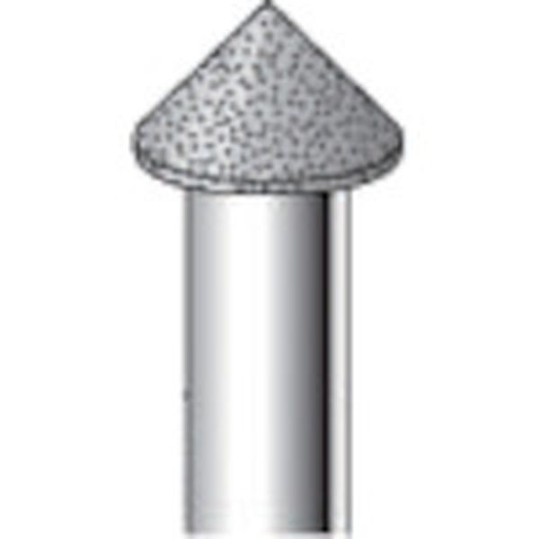 電着ダイヤモンドバー テーパー＃120 刃径10×軸径6×55L