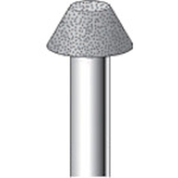 電着CBNバー テーパー先丸 ＃120 刃径13×45L