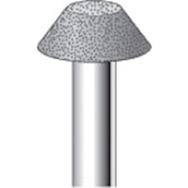 電着CBNバー テーパー先丸 ＃120 刃径16×45L