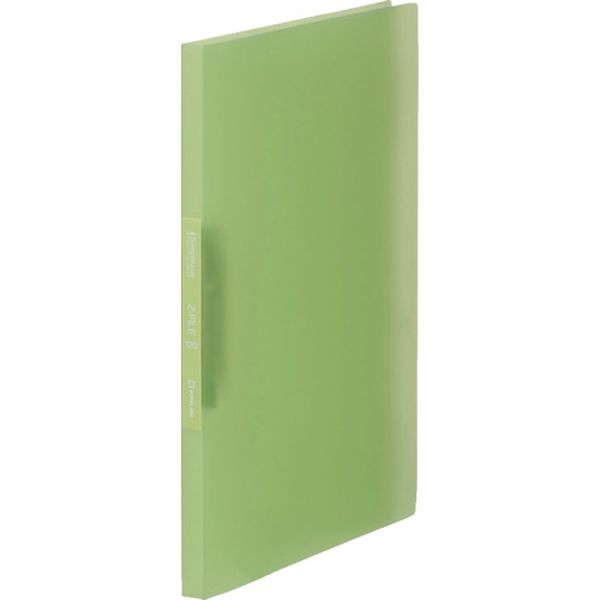 134-5643  シンプリ-ズZファイル(透明) 黄緑