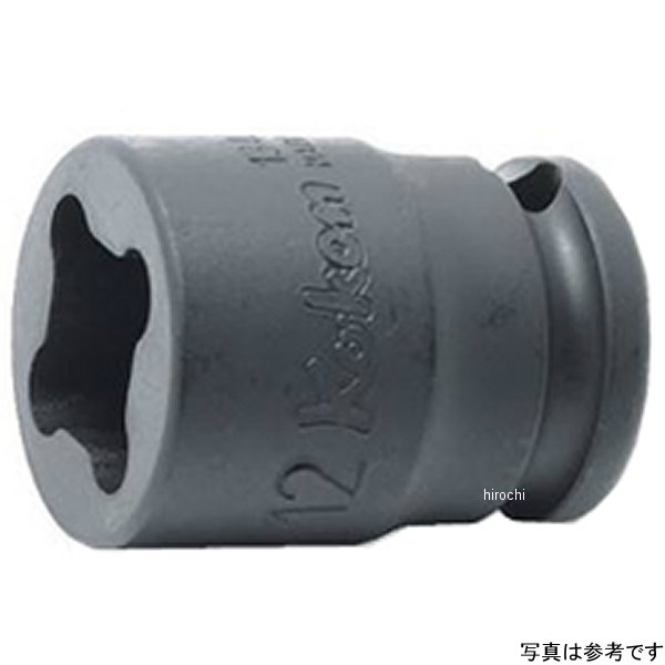 Ko-ken 3/8"(9.5mm)SQ. インパクトウエルドナットソケット 6mm