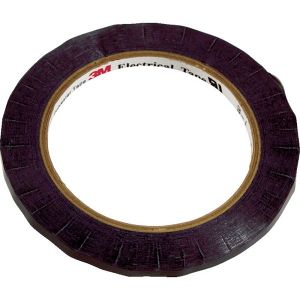 1350FB112 479-9241  ポリエステル電気絶縁テープ 1350黒 12mmX66m