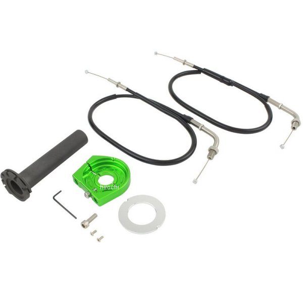 スムーススリムライン ハイスロットルキット 18年-19年 ニンジャ400、ニンジャ250 ライムグリーン