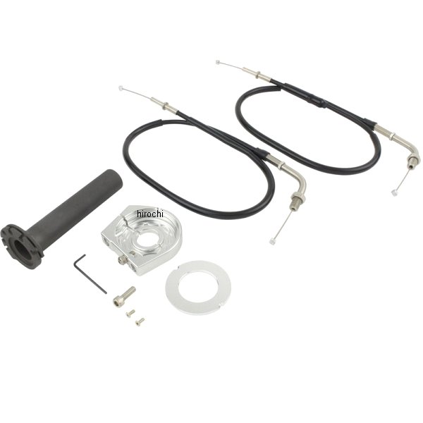 スムーススリムライン ハイスロットルキット 18年-19年 ニンジャ400、ニンジャ250 シルバー