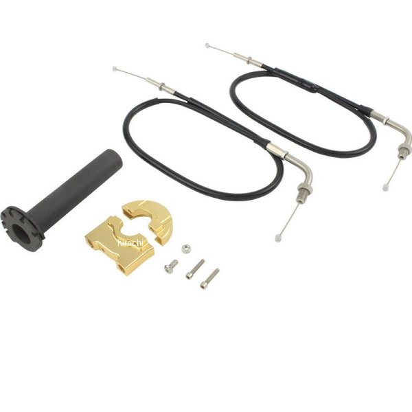 コンパクトハイスロットルキット 18年-19年 ニンジャ400、ニンジャ250 シャンパンゴールド