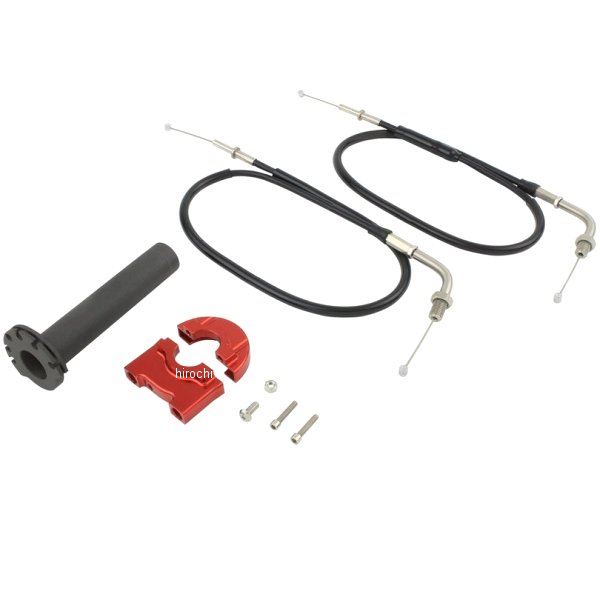 コンパクトハイスロットルキット 18年-19年 ニンジャ400、ニンジャ250 赤