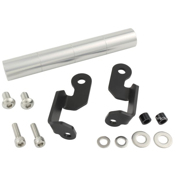 スマートフォンホルダーマウントステー 21年 ZX-25R専用 シルバー