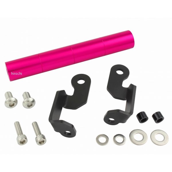 ポッシュ POSH 車種専用 スマートフォンホルダーマウントステー 21年以降 ZX-25R ピンク