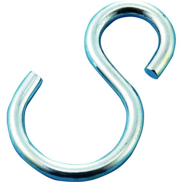 Sフック 金具14 36.4×15.8/22.0mm 10個組 スチール製