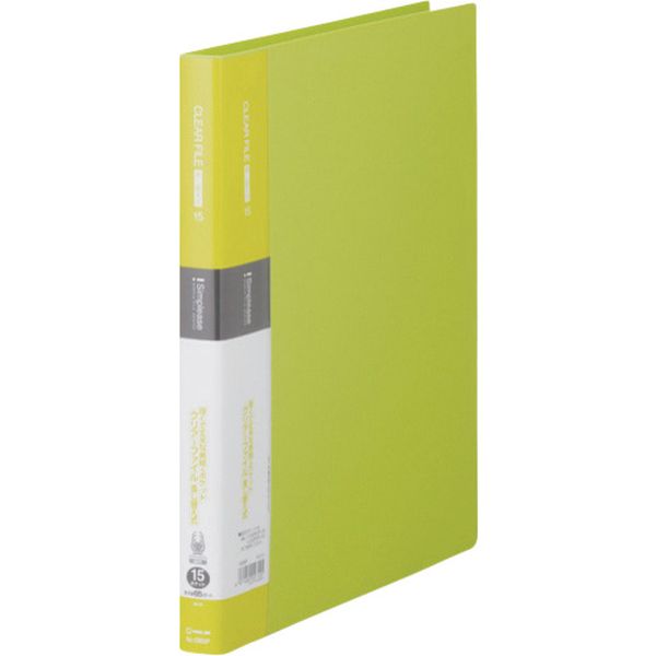 138SPYG 129-4360  JIM シンプリ-ズクリア-F差替式15P黄緑