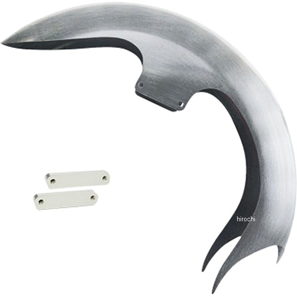 フロントフェンダー DEI 21インチ用 クロームアダプター付き 23年 FLHFB