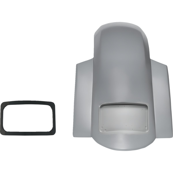 ショートスポーツリアフェンダー ブラックプレートフレーム